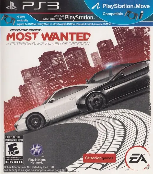 Need for Speed: Most Wanted box art
