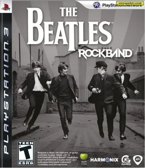 The Beatles: Rock Band box art