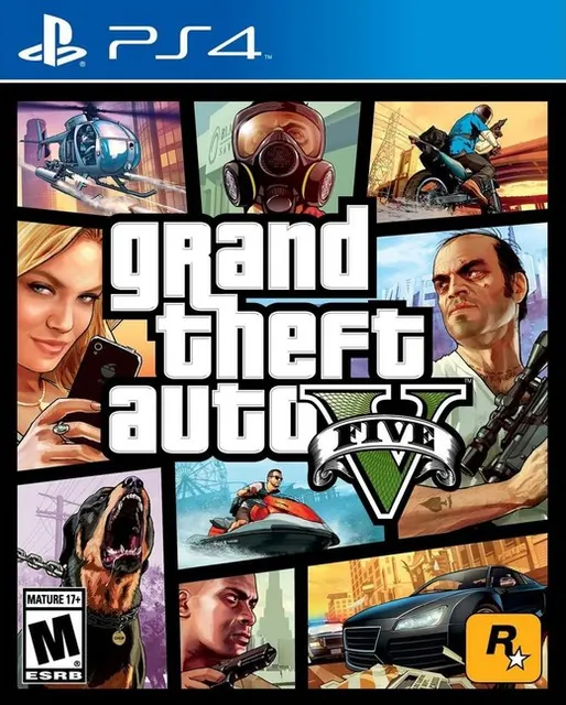 Grand Theft Auto V box art