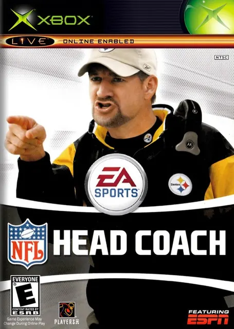 NFL Head Coach box art