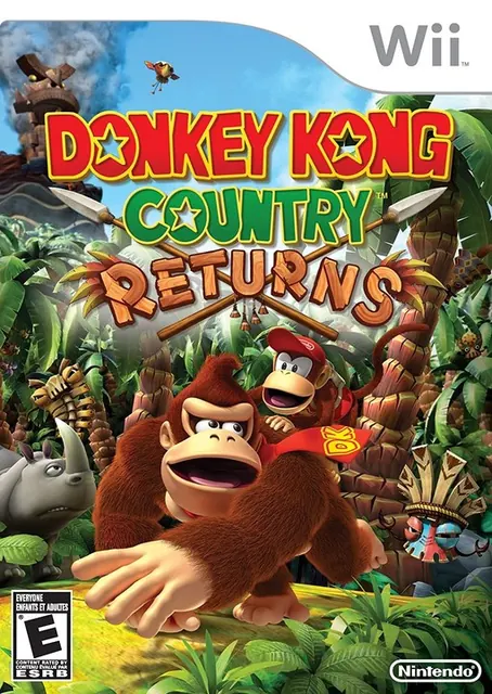 Donkey Kong Country Returns box art
