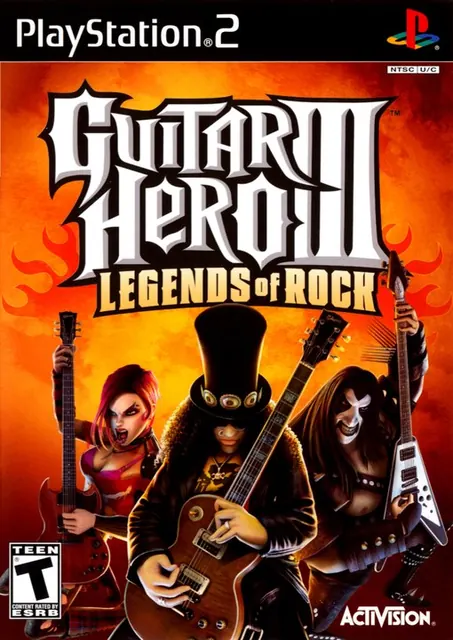 Guitar Hero III: Legends of Rock box art