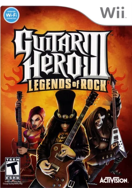Guitar Hero III: Legends of Rock box art