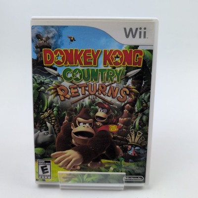 Donkey Kong Country Returns (Nintendo Wii, 2010) Complete w/ Manual CIB