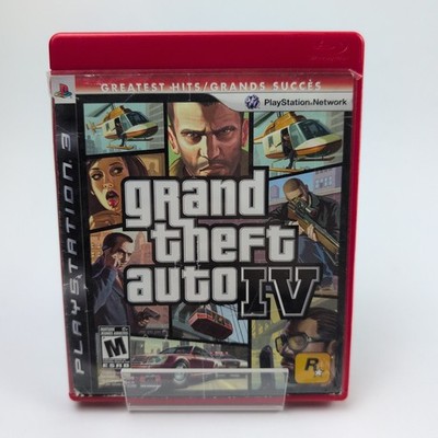 Grand Theft Auto IV (Sony PlayStation 3, 2008) Complete w/ Manual CIB