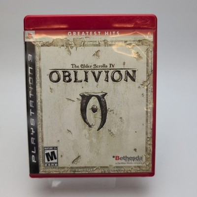 The Elder Scrolls IV: Oblivion (Sony PlayStation 3) No Manual