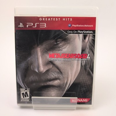 Metal Gear Solid 4: Guns of the Patriots (PS3, 2008) Complete In Box CIB