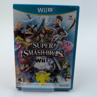Super Smash Bros. for Wii U (Nintendo Wii U, 2015) Complete In Box CIB