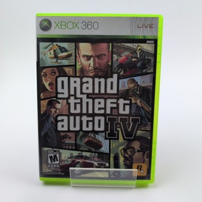 Grand Theft Auto IV (Microsoft Xbox 360, 2008) No Manual
