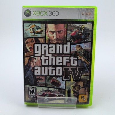 Grand Theft Auto IV (Microsoft Xbox 360, 2008) Complete In Box CIB