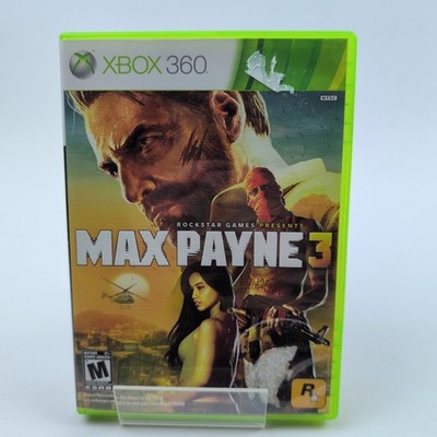 Max Payne 3 (Microsoft Xbox 360) Complete In Box CIB