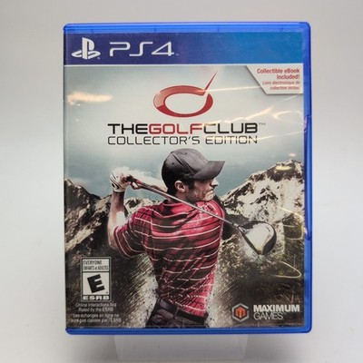 The Golf Club Collector's Edition (Sony PlayStation 4, 2015) Complete In Box CIB