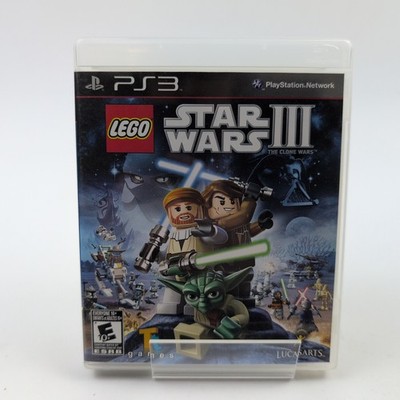 LEGO Star Wars III: The Clone Wars (Sony PlayStation 3) Complete In Box CIB