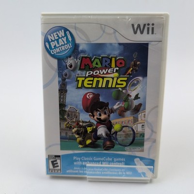 Mario Power Tennis (Nintendo Wii, 2004) Complete In Box CIB