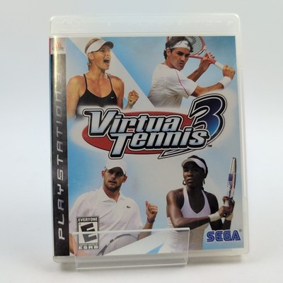 Virtua Tennis 3 (Sony PlayStation 3) Complete In Box CIB