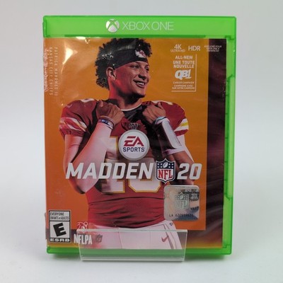 Madden NFL 20 (Microsoft Xbox One) Complete In Box CIB