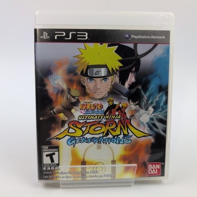 Naruto Shippuden: Ultimate Ninja Storm Generations (PS3) Complete In Box CIB