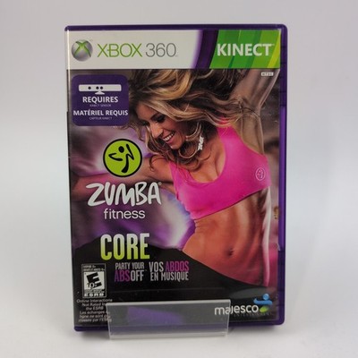 Zumba Fitness Core (Microsoft Xbox 360) Complete In Box CIB