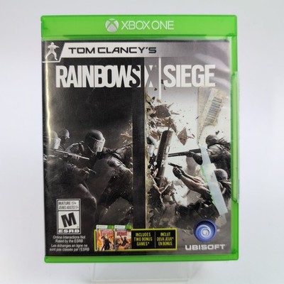 Tom Clancy's Rainbow Six Siege (Microsoft Xbox One, 2021) No Manual