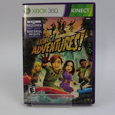 Kinect Adventures! (Microsoft Xbox 360) Complete In Box CIB