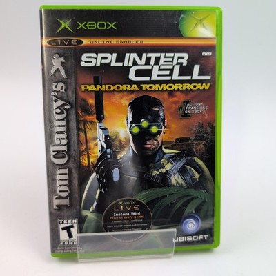 Tom Clancy's Splinter Cell: Pandora Tomorrow (Xbox, 2004) Complete In Box CIB