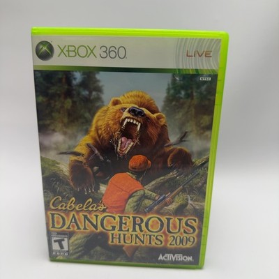 Cabela's Dangerous Hunts 2009 (Microsoft Xbox 360, 2008) Complete In Box CIB