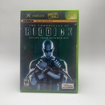 The Chronicles of Riddick: Escape from Butcher Bay (Microsoft Xbox) No Manual