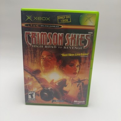 Crimson Skies: High Road to Revenge (Microsoft Xbox) Complete In Box CIB