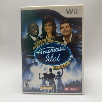 Karaoke Revolution Presents: American Idol Encore (Wii) Complete In Box CIB
