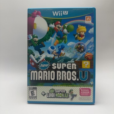 New Super Mario Bros. U + New Super Luigi U (Nintendo Wii U) No Manual