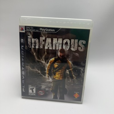 inFAMOUS (Sony PlayStation 3, 2009) Complete In Box CIB