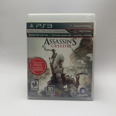 Assassin's Creed III (Sony PlayStation 3) Complete In Box CIB
