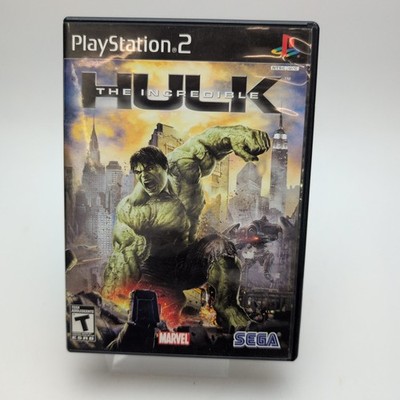 The Incredible Hulk (Sony PlayStation 2, 1994) Complete In Box CIB