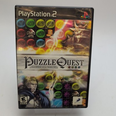 Puzzle Quest: Challenge of the Warlords (Sony PlayStation 2) Complete In Box CIB