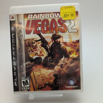 Tom Clancy's Rainbow Six Vegas 2 (Sony PlayStation 3, 2012) Complete In Box CIB