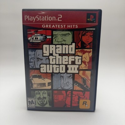 Grand Theft Auto III (Sony PlayStation 2, 2001) Complete In Box CIB