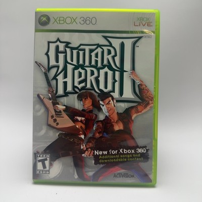 Guitar Hero II (Microsoft Xbox 360, 2006) Complete In Box CIB