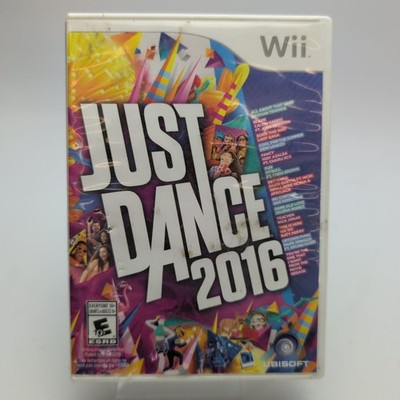 Just Dance 2016 (Nintendo Wii, 2016) No Manual