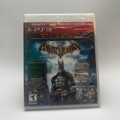 Batman: Arkham Asylum - Game of the Year Edition (PS3) Factory Sealed Brand New