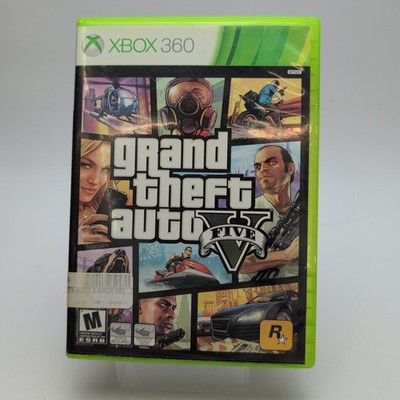Grand Theft Auto V (Microsoft Xbox 360, 2015) Complete In Box CIB