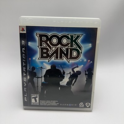 Rock Band (Sony PlayStation 3, 2009) Complete In Box CIB