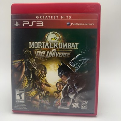 Mortal Kombat vs. DC Universe (Sony PlayStation 3) Complete In Box CIB