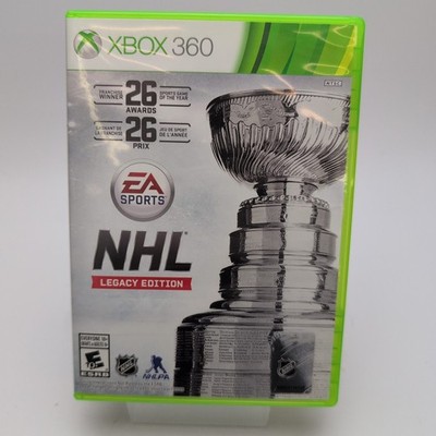 NHL Legacy Edition (Microsoft Xbox 360) Complete In Box CIB