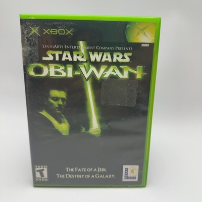 Star Wars: Obi-Wan (Microsoft Xbox, 2001) Complete In Box CIB