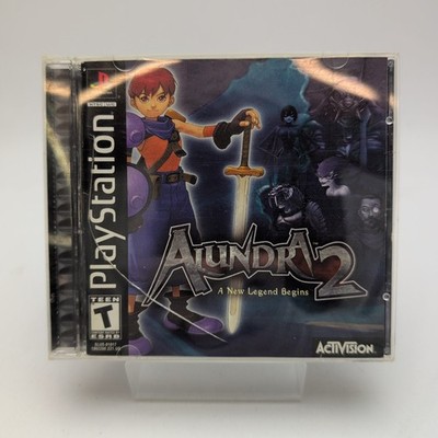 Alundra 2: A New Legend Begins (Sony PlayStation, 1999) Complete In Box CIB