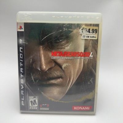 Metal Gear Solid 4: Guns of the Patriots (PS3) Complete In Box CIB