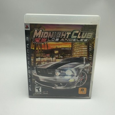 Midnight Club: Los Angeles (Sony PlayStation 3, 2008) Complete In Box CIB