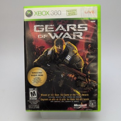 Gears of War (Microsoft Xbox 360, 2006) Complete In Box CIB