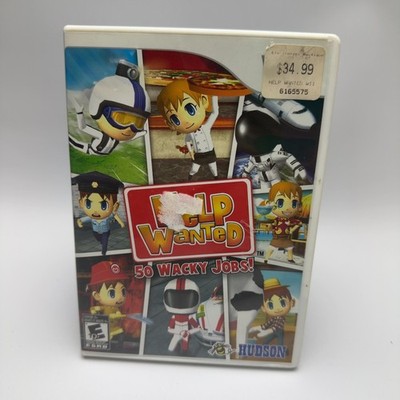 Help Wanted: 50 Wacky Jobs! (Nintendo Wii) Complete In Box CIB