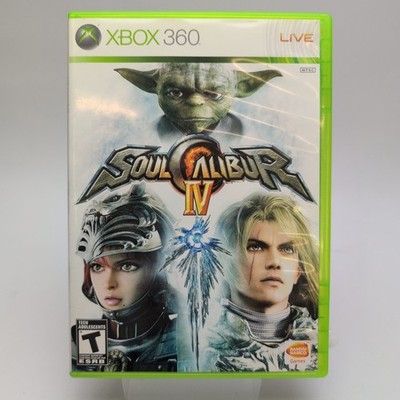 Soulcalibur IV (Microsoft Xbox 360, 2008) Complete In Box CIB